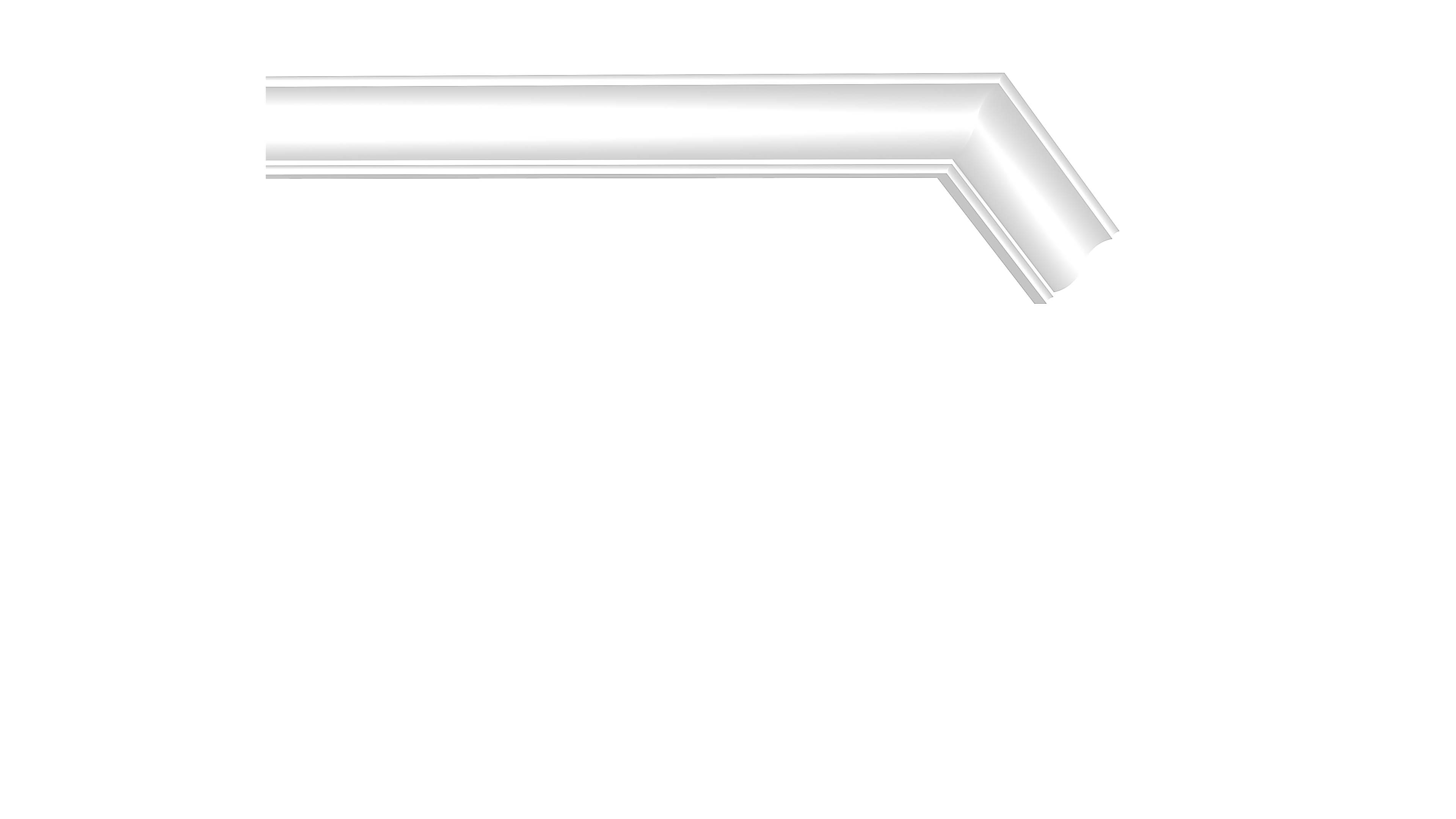 Corniche doucine ref CD126 DIM 8 x 8 CM